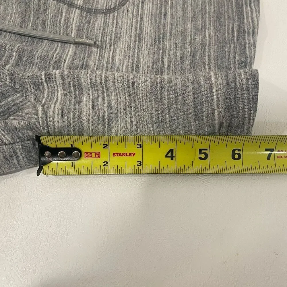 Hollister Men’s Gray Fleece Knit Shorts | Size Medium | Comfy Loungewear